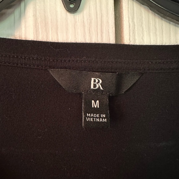 Banana Republic Henley long sleeve tee shirt (Black) - Picture 2 of 3